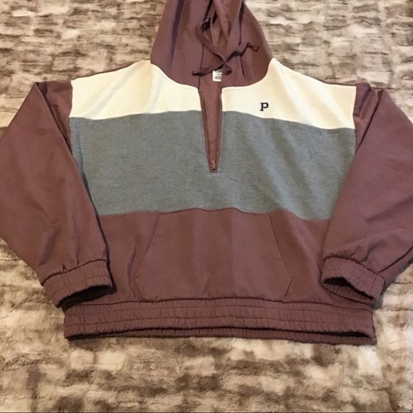 PINK VICTORIA’ SECRET COAT M GRAY CREMA - Picture 6 of 9